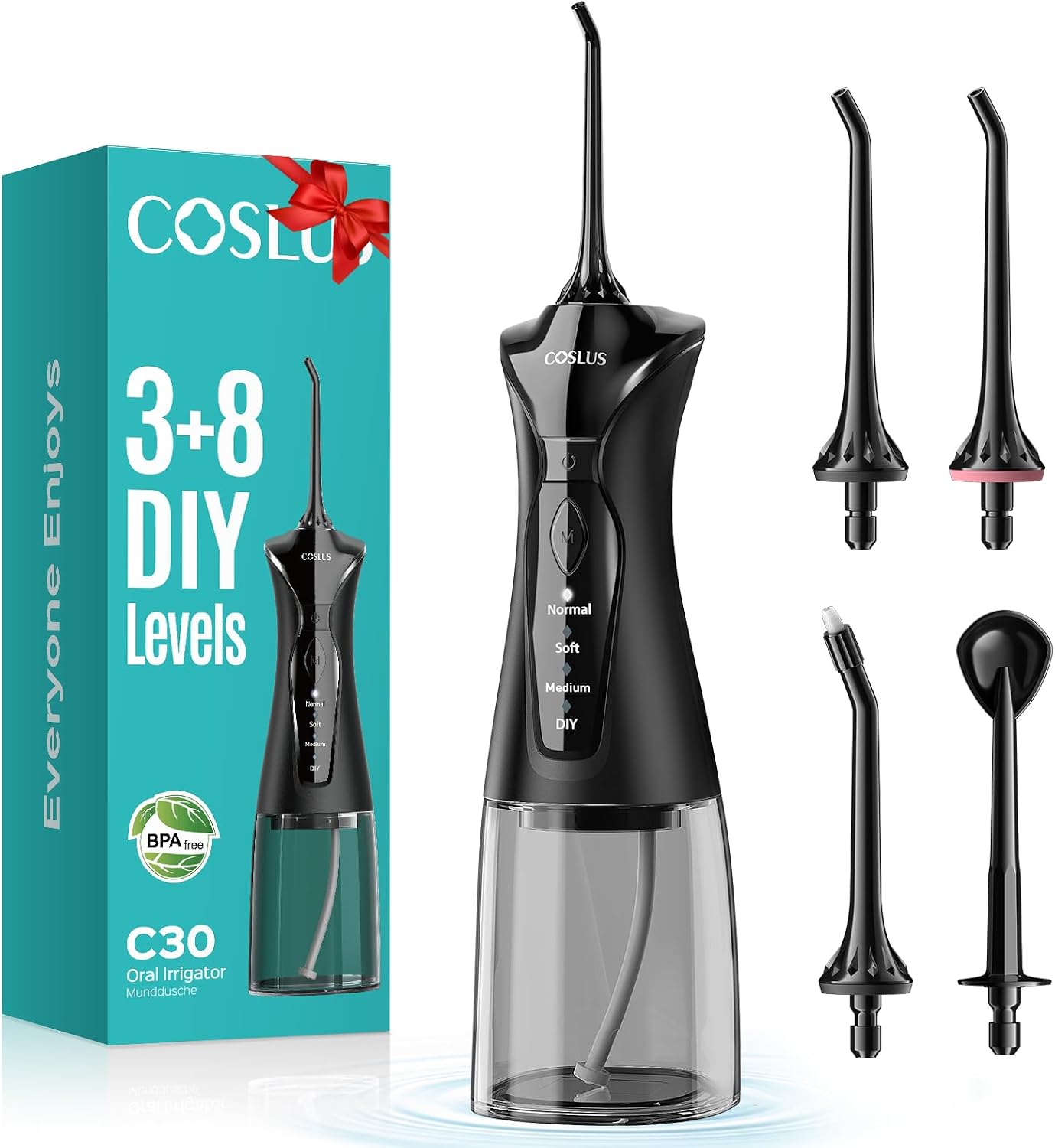 COSLUS C30 (Black, 1-Piece)