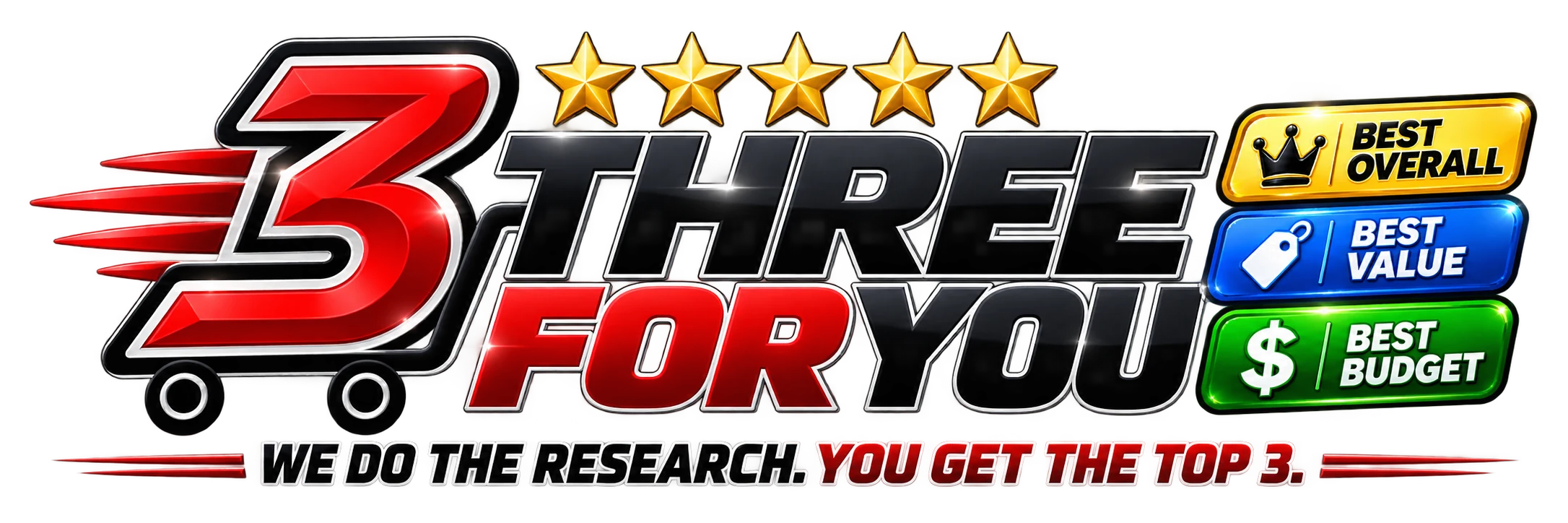 Three For You — We do the research. You get the Top 3.